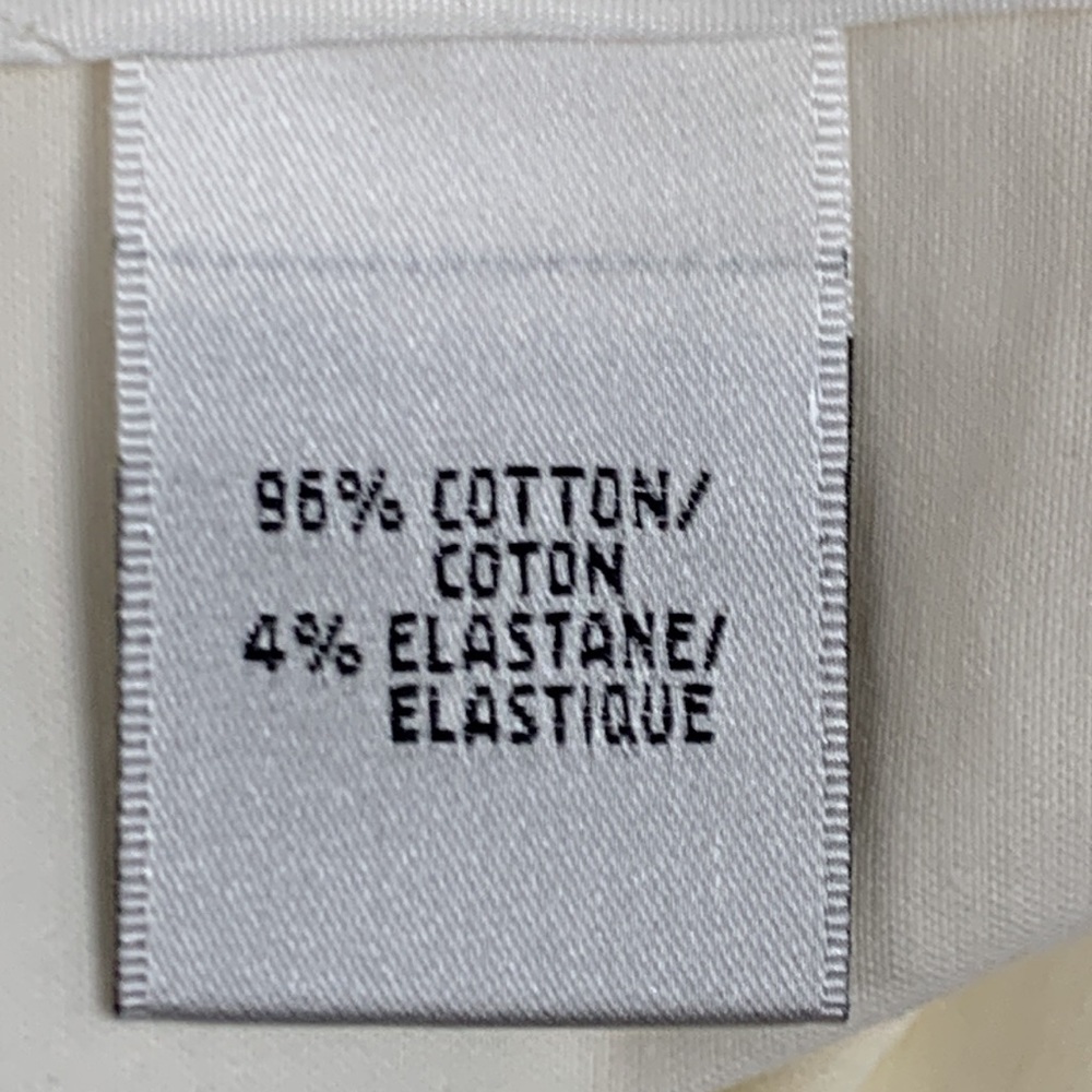 Lafayette 148 cream cotton jacket sz 4 - Picture 5 of 6